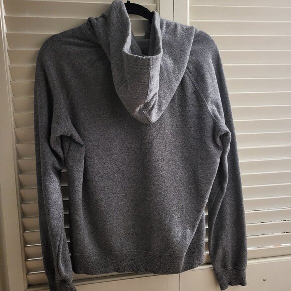 Roots Athletics Grey and White Hoodie Medium - Picture 2 of 3